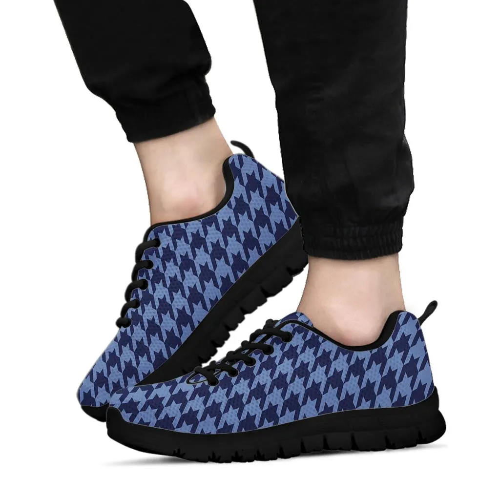 Mesh Sneakers_LT.BLUE on NAVY_M_HT Pattern