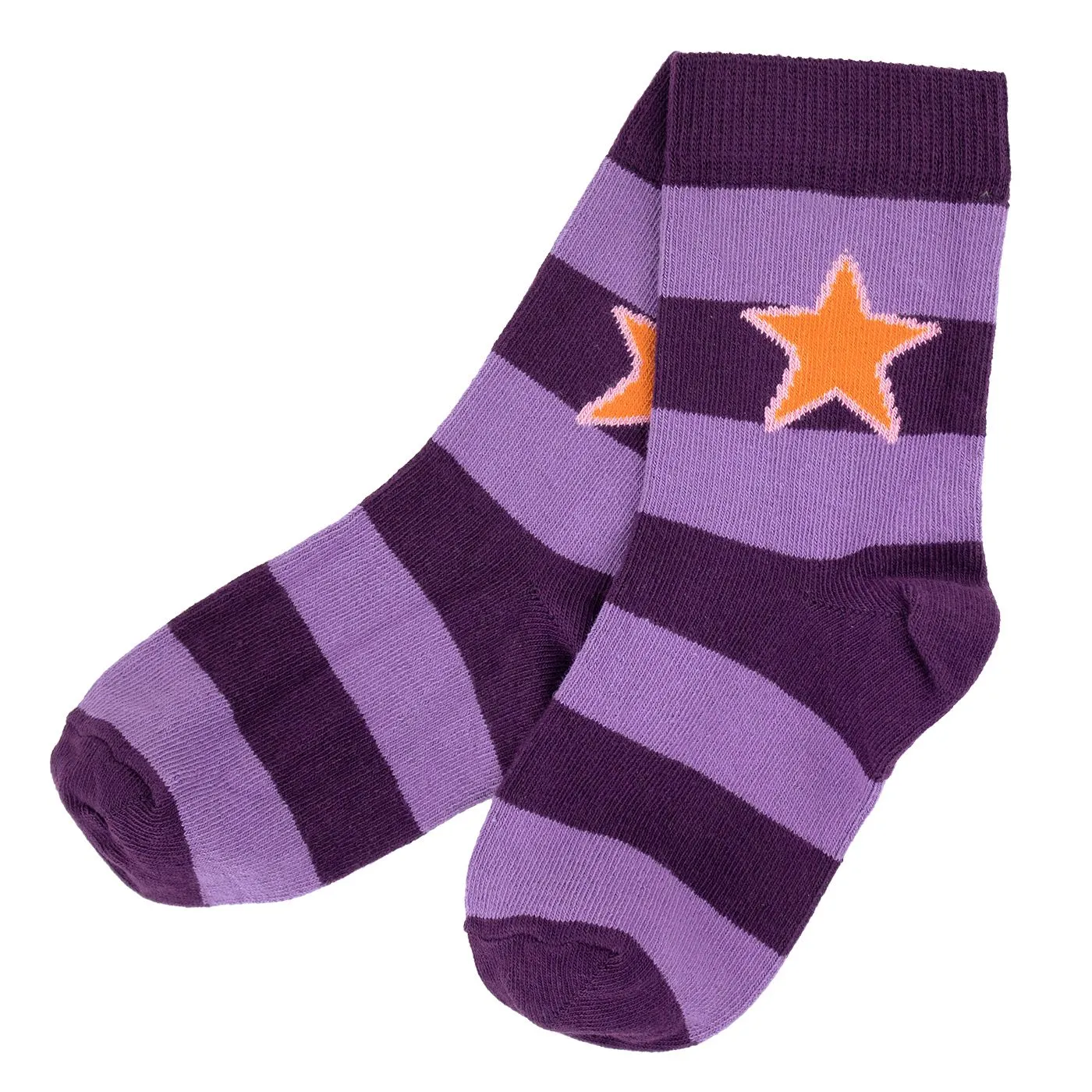 Mulberry / Lilac Multistripe Socks