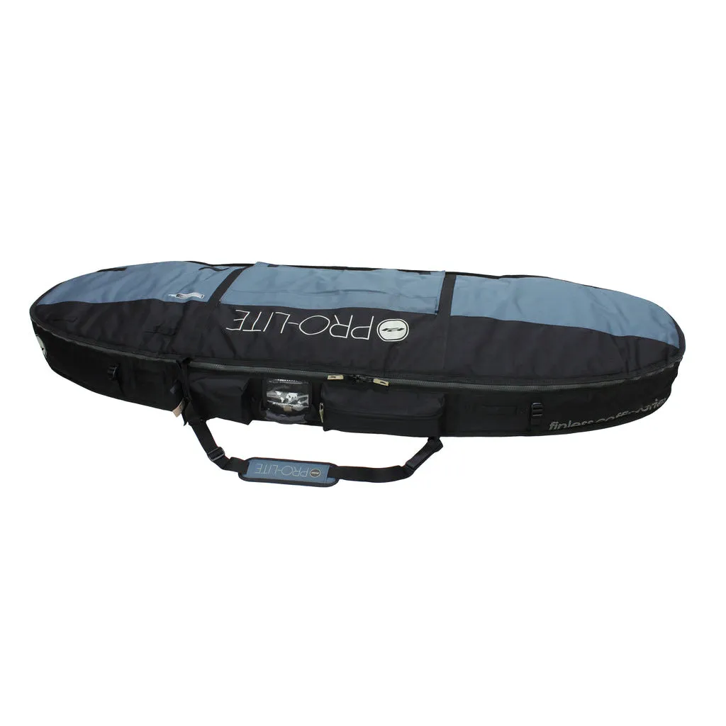 Pro-Lite Board Bag - Finless Coffin Double 6'6 to 7'0 (2-3 boards) navy/black