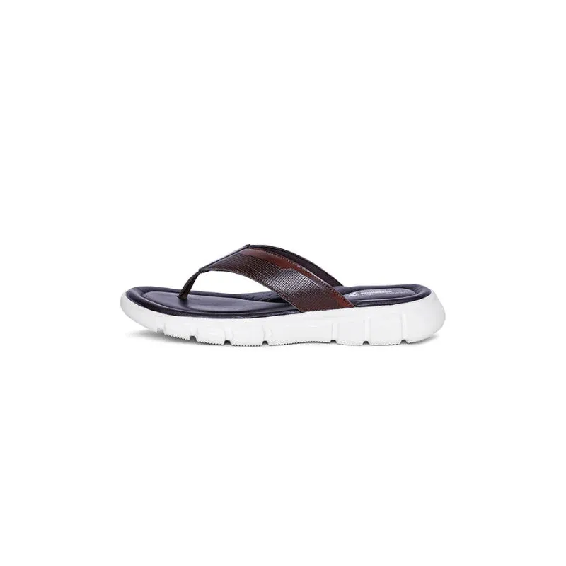 RedTape Men's Brown Thong Sandal