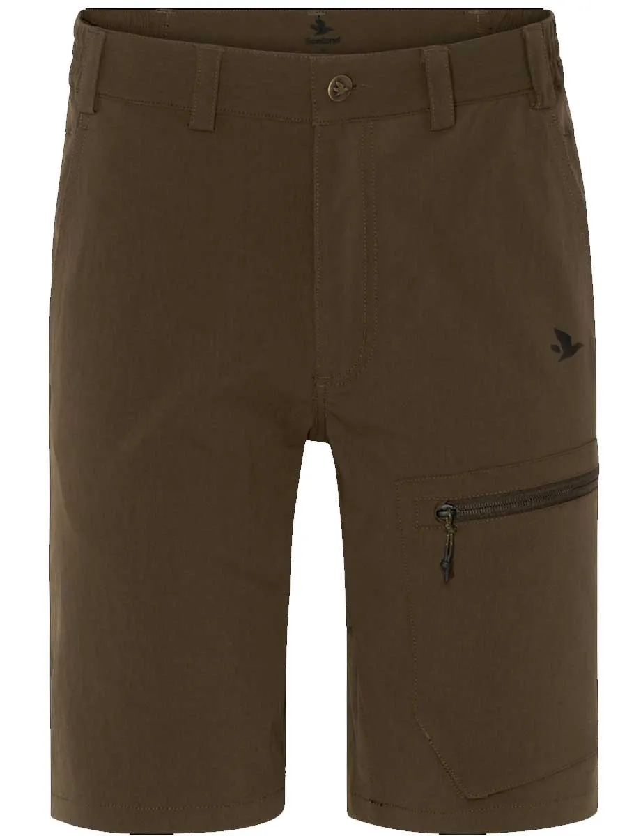 SEELAND Rowan Stretch Shorts - Men - Pine Green