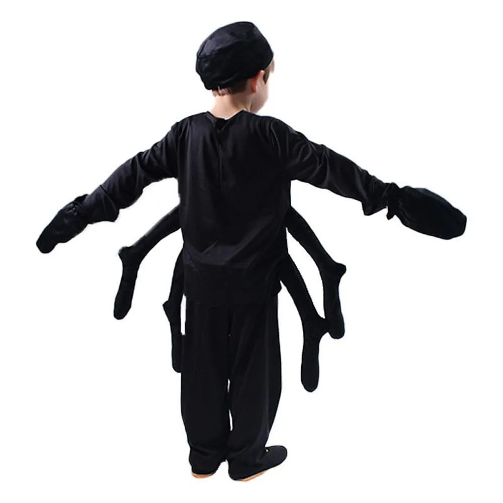 Spider Cosplay Costume Halloween Animal Dress Up Role Play Party Clothing for Kids