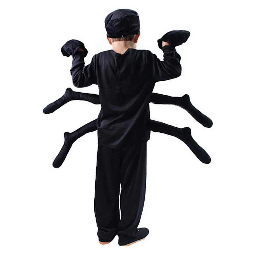 Spider Cosplay Costume Halloween Animal Dress Up Role Play Party Clothing for Kids