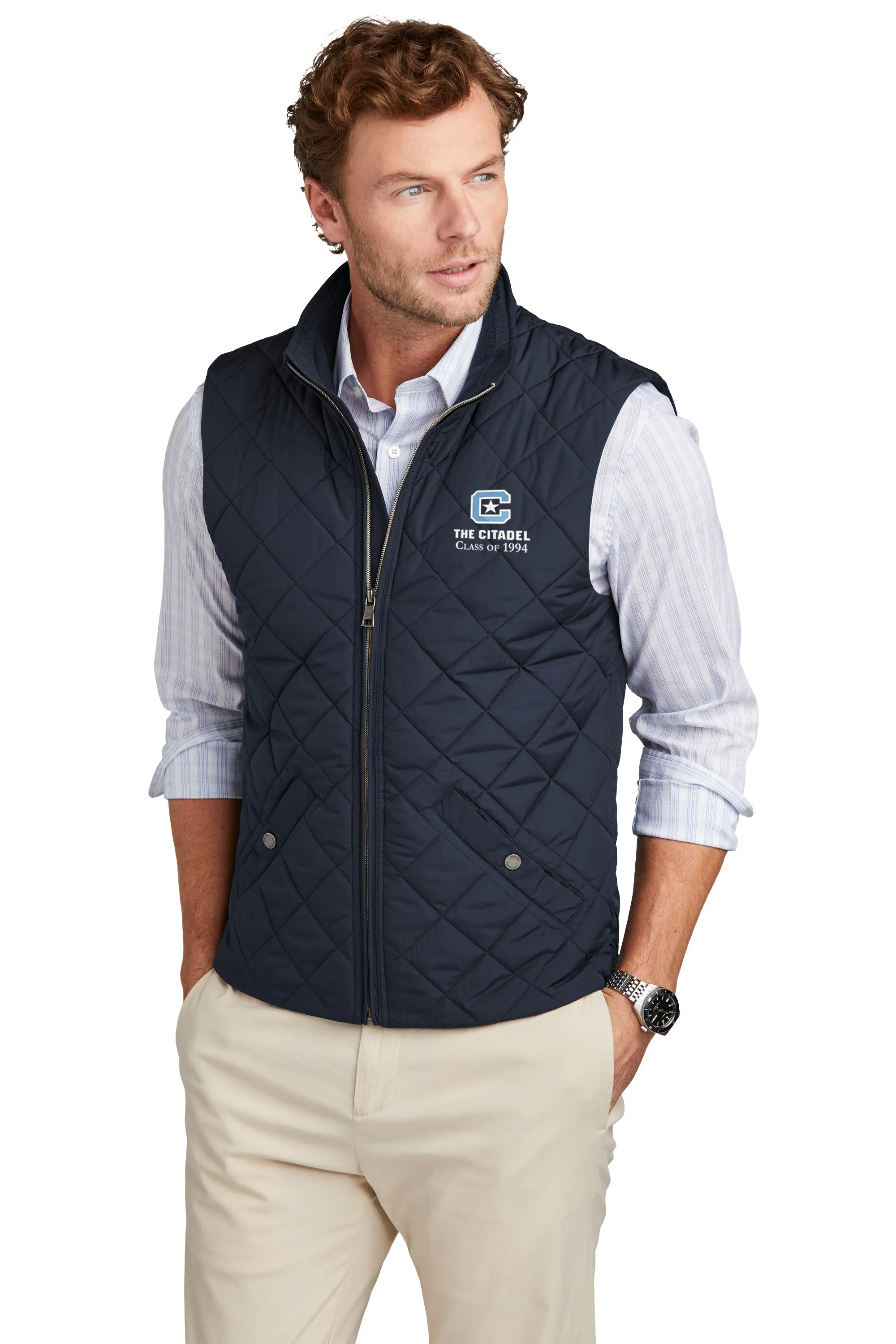 The Citadel, C Star Logo, Class of 1994, Brooks Brothers® Quilted Vest