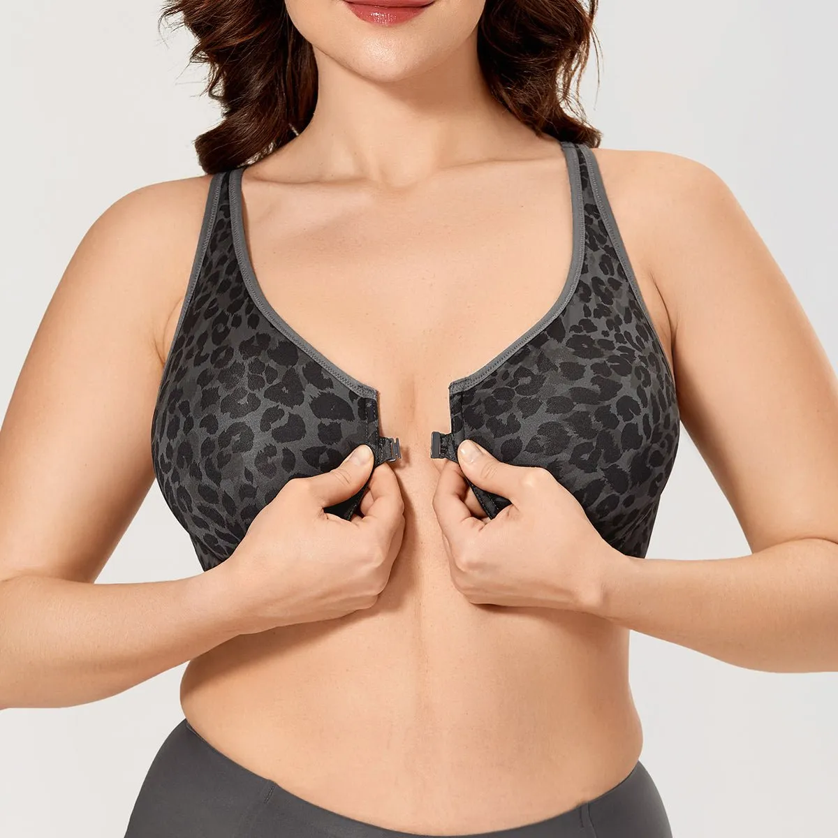 Unlined Seamless Racerback Underwire Black Full Coverage Bra