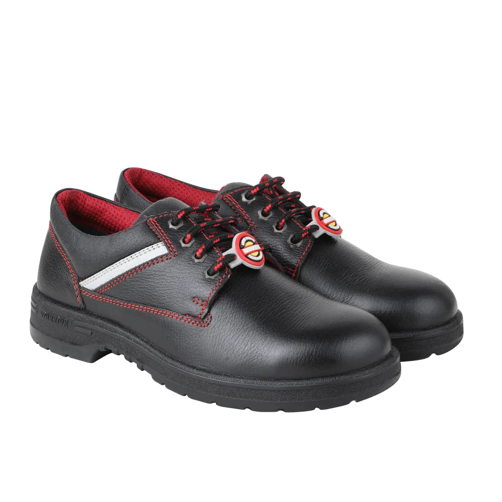 Warrior Red Steel Toe Industrial Safety Shoe for Men LITE By Liberty