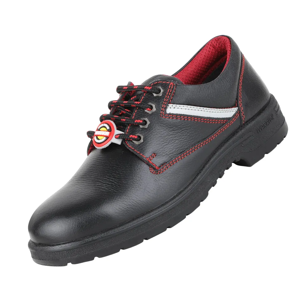 Warrior Red Steel Toe Industrial Safety Shoe for Men LITE By Liberty