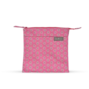 Wash Bag Tall - Geo Pink Flambé