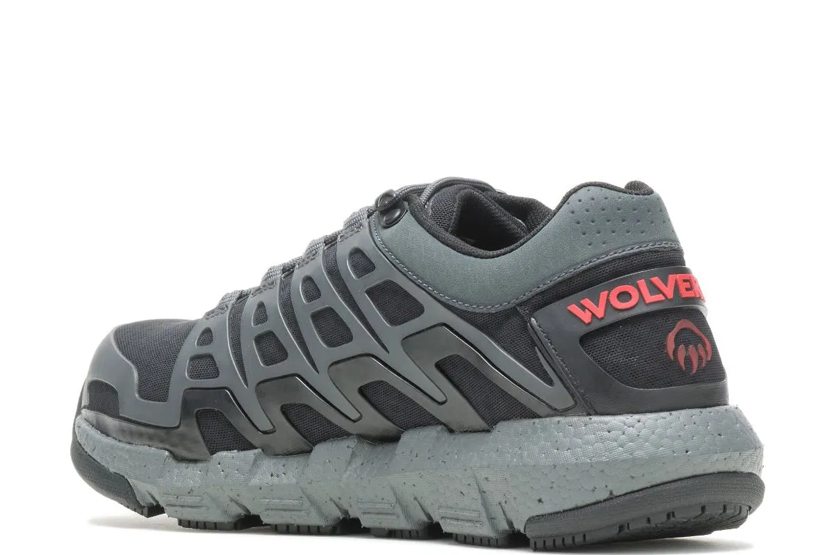 Wolverine Men's - Rev Vent DuraShocks Cushioned Shoe - Composite Safety-Toe