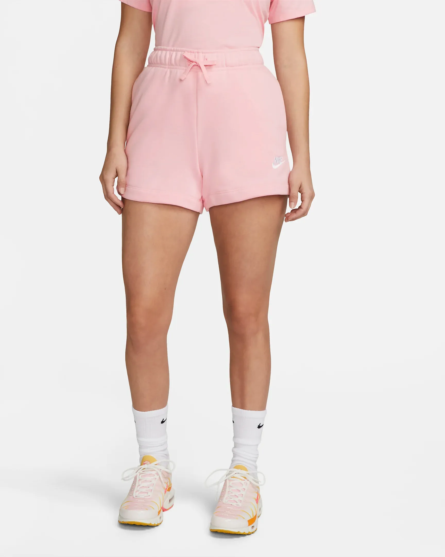 Women's Nike Sportswear Club Essentials T Shirt And Short Outfit