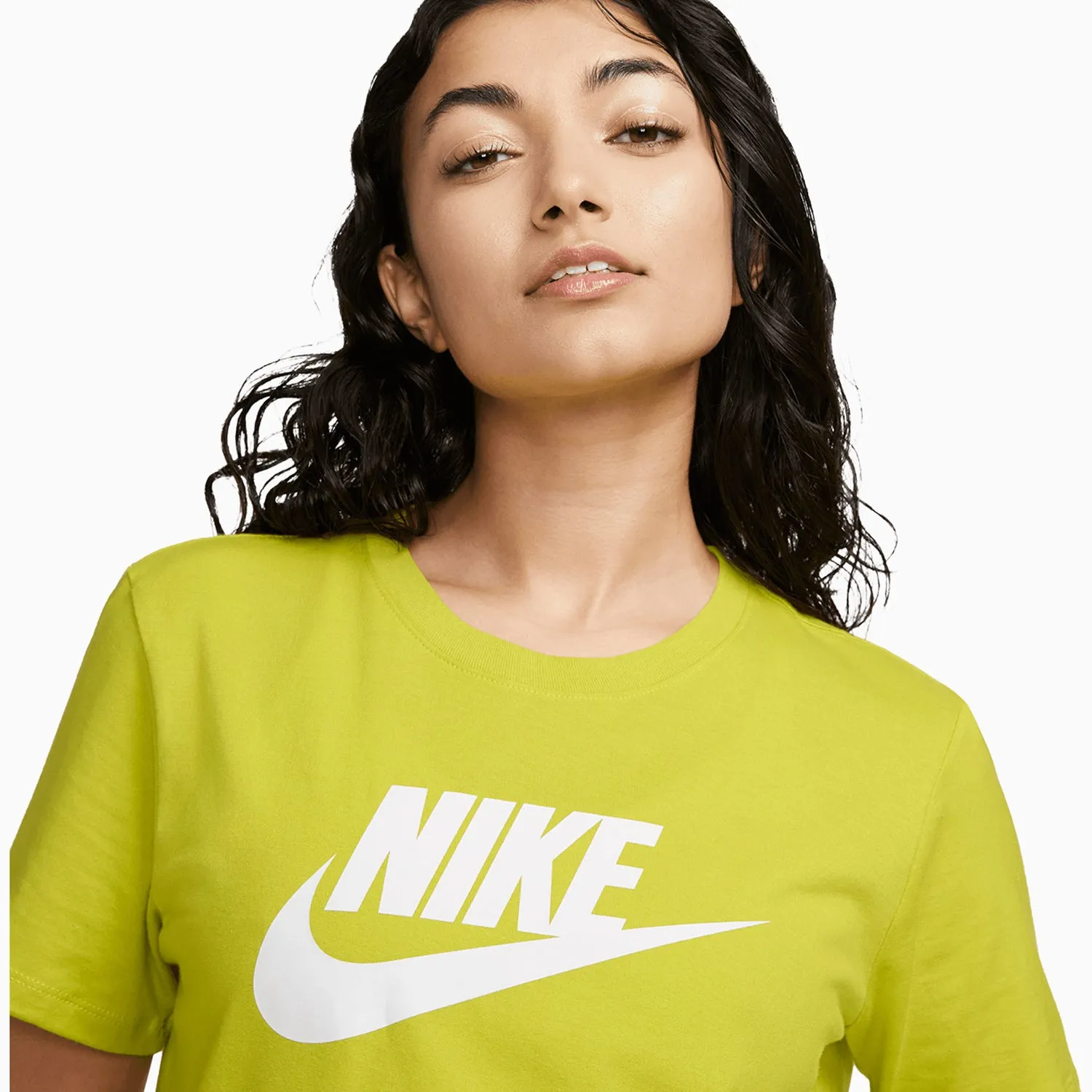 Women's Nike Sportswear Club Essentials T Shirt And Shorts Outfit