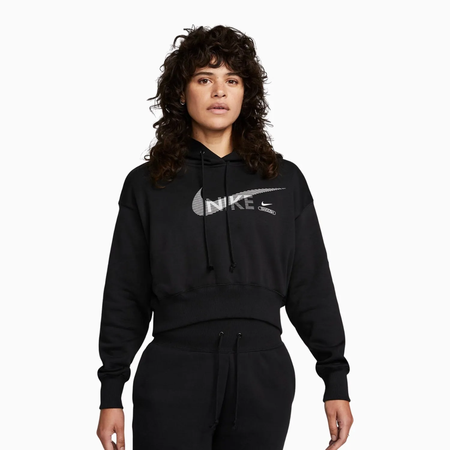 Women's Nike Sportswear Swoosh Fleece Pull Over Hoodie