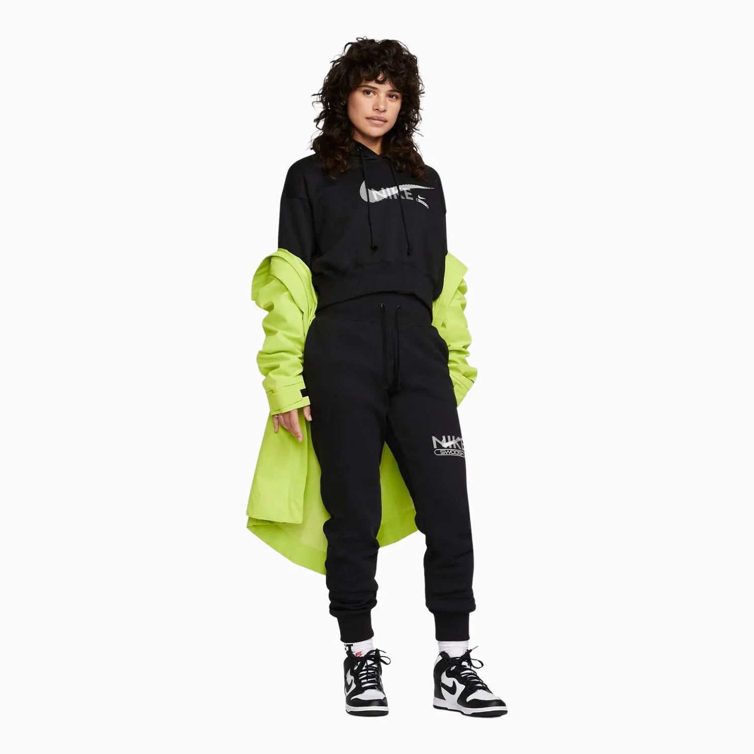 Women's Nike Sportswear Swoosh Fleece Pull Over Hoodie