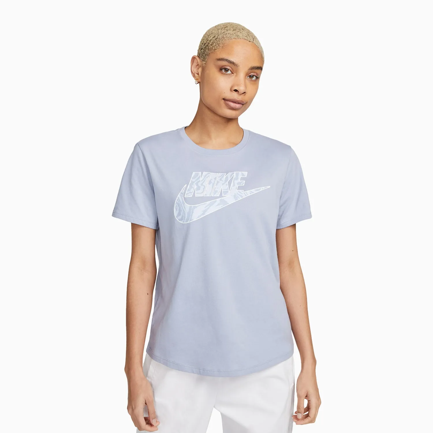 Women's Nike Sportswear T Shirt And Shorts Outfit