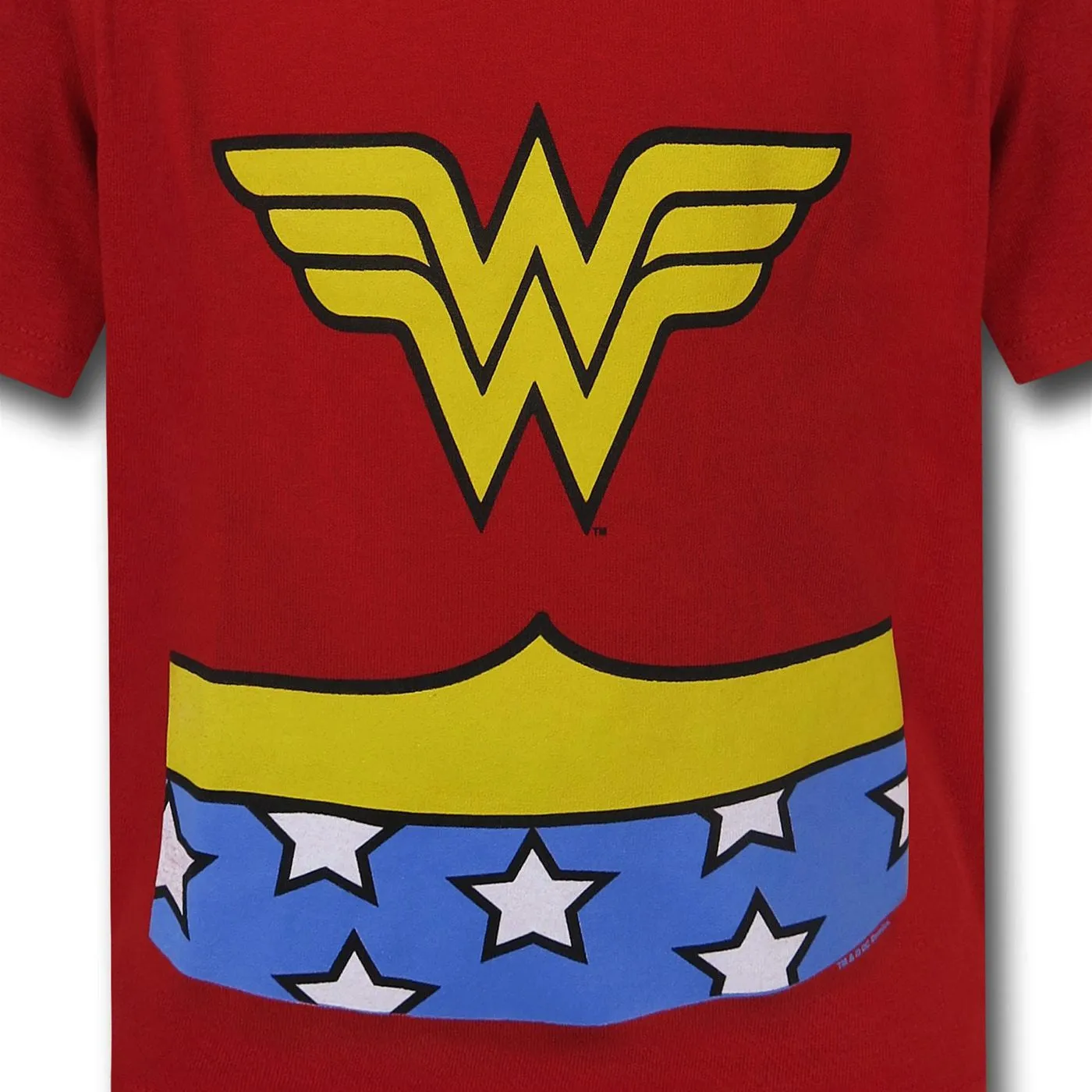 Wonder Woman Classic Costume Kids T-Shirt